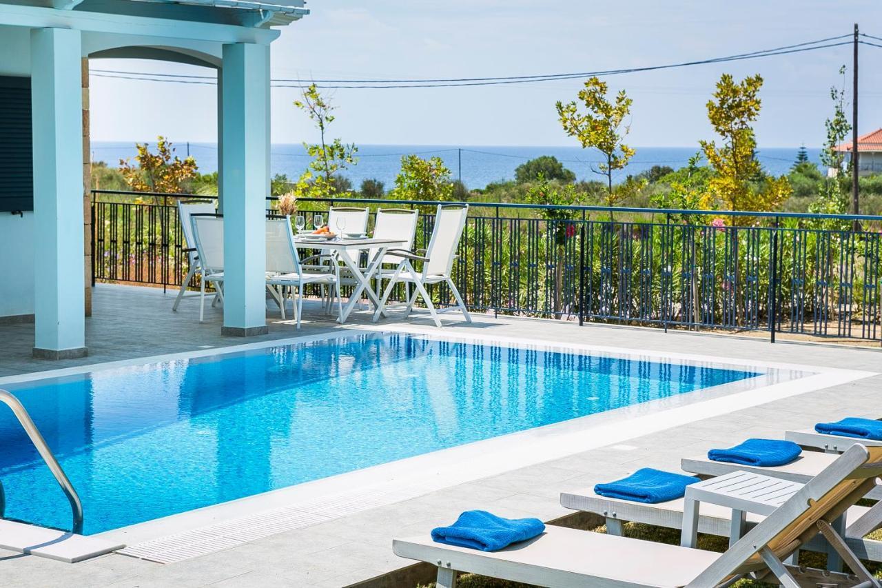Seirios Luxury Villa Свороната Екстер'єр фото