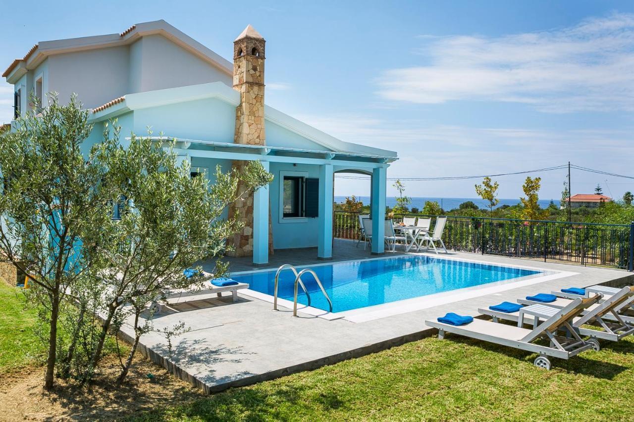 Seirios Luxury Villa Свороната Екстер'єр фото